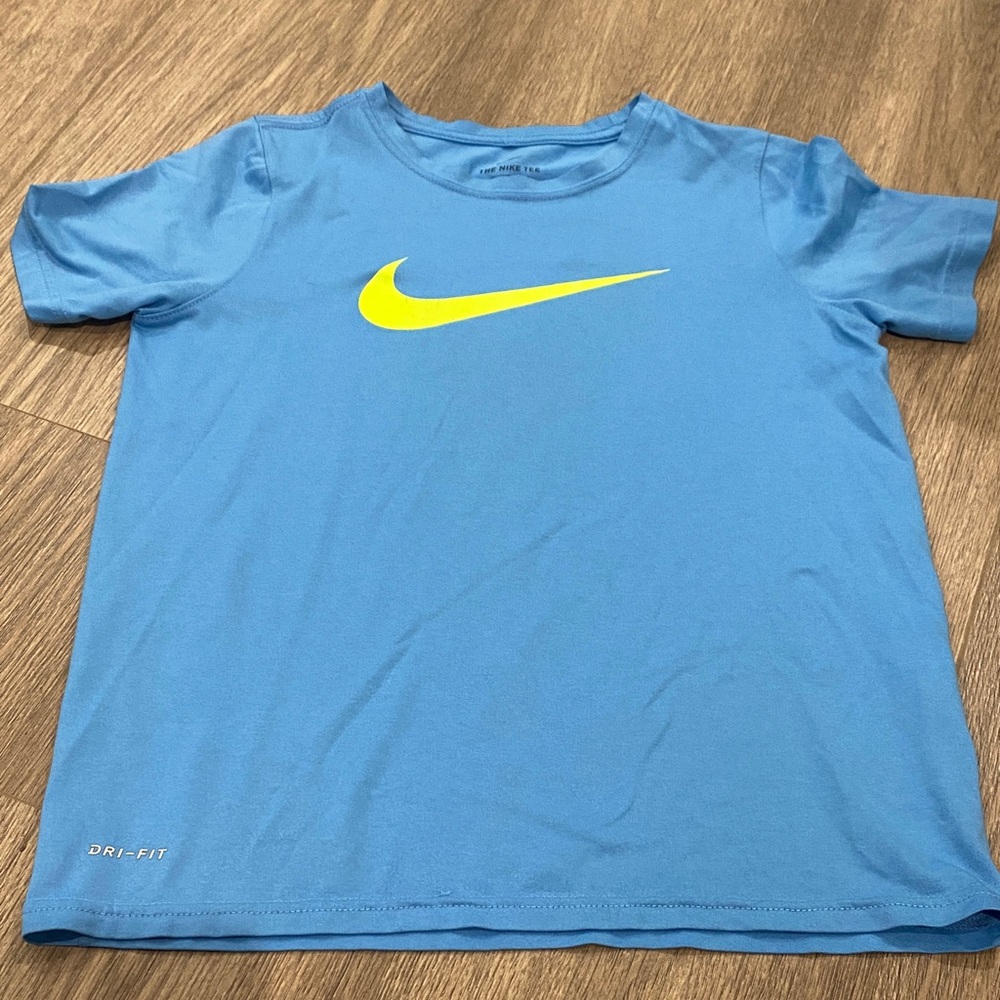 Nike Kids Light Blue Dri-FIT Polo